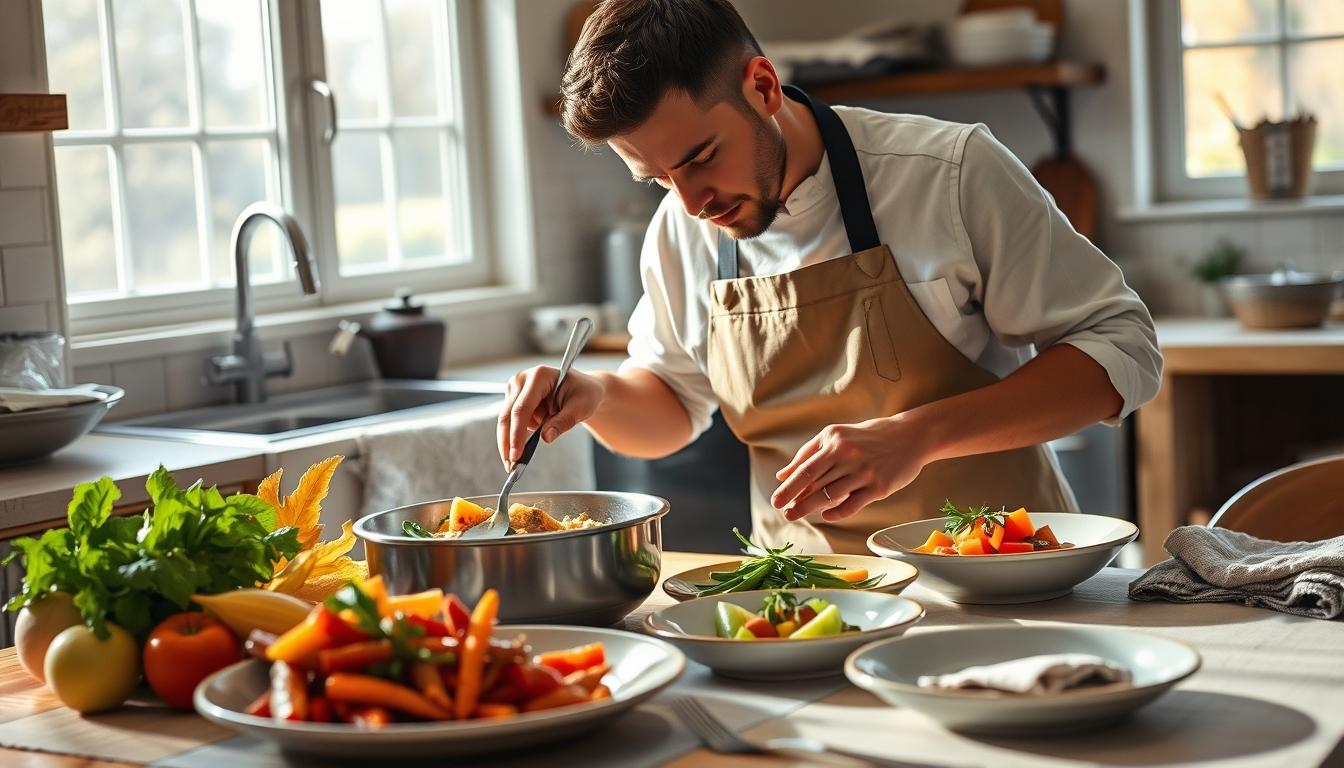 Fresh ingredients and home cooking inspiration