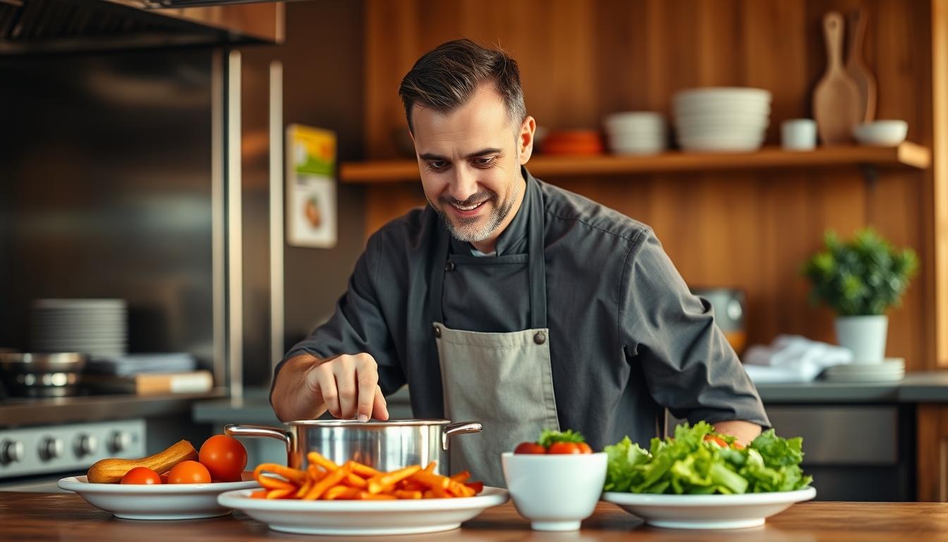 Ingredients prepared for a fast weeknight meal